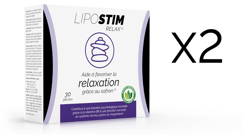 pack Lipostim Relax x2