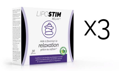 Pack Lipostim relax 3