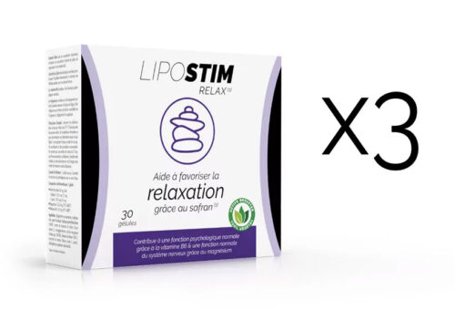 Pack Lipostim relax 3