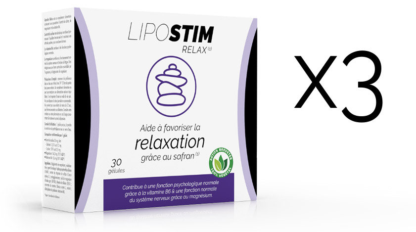 pack Lipostim Relax x3